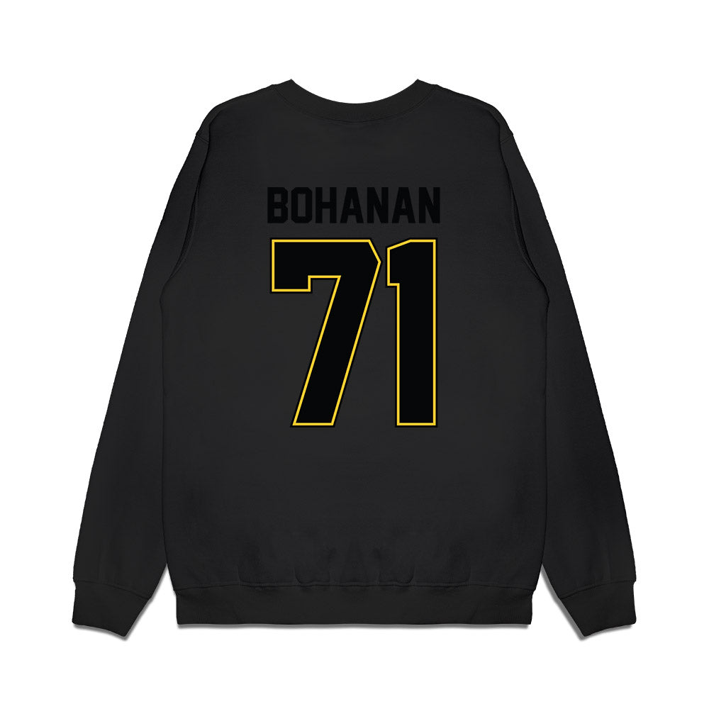 PLU - NCAA Football : Ryan Bohanan - Vintage Helmet Premium Crewneck Sweatshirt-1