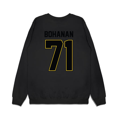 PLU - NCAA Football : Ryan Bohanan - Vintage Helmet Premium Crewneck Sweatshirt-1