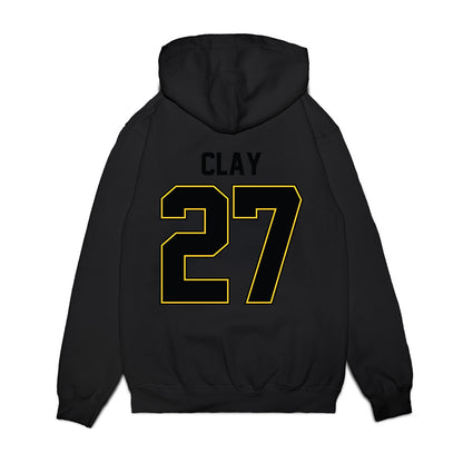 PLU - NCAA Football : Brycen Clay - Vintage Helmet Premium Hooded Sweatshirt-1