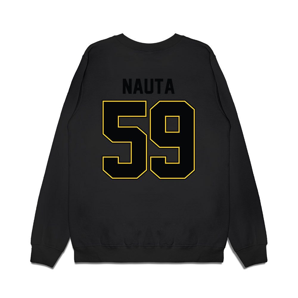 PLU - NCAA Football : Connor Nauta - Vintage Helmet Premium Crewneck Sweatshirt-1