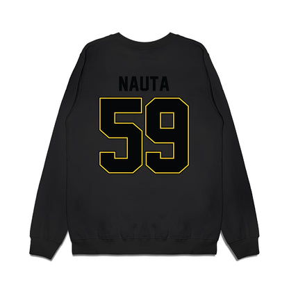 PLU - NCAA Football : Connor Nauta - Vintage Helmet Premium Crewneck Sweatshirt-1