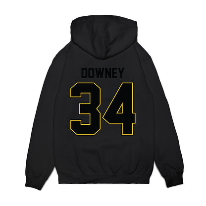 PLU - NCAA Football : Landen Downey - Vintage Helmet Premium Hooded Sweatshirt-1