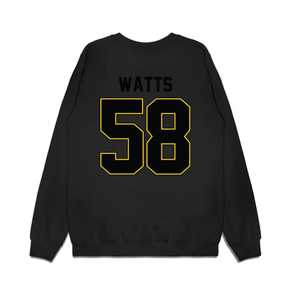 PLU - NCAA Football : Kaden Watts - Vintage Helmet Premium Crewneck Sweatshirt-1