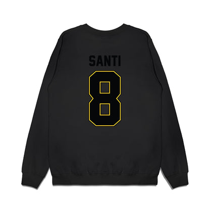 PLU - NCAA Football : Preston Santi - Vintage Helmet Premium Crewneck Sweatshirt-1