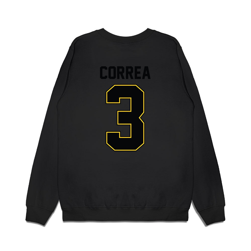 PLU - NCAA Football : Keola Correa - Vintage Helmet Premium Crewneck Sweatshirt-1