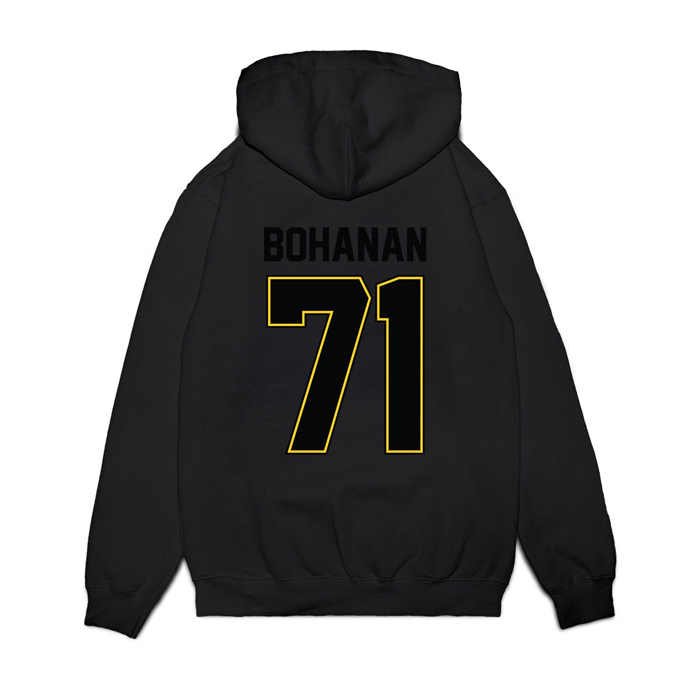 PLU - NCAA Football : Ryan Bohanan - Vintage Helmet Premium Hooded Sweatshirt-1