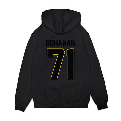 PLU - NCAA Football : Ryan Bohanan - Vintage Helmet Premium Hooded Sweatshirt-1