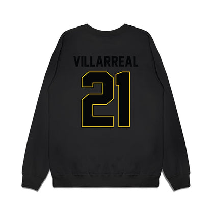 PLU - NCAA Football : Logan Villarreal - Vintage Helmet Premium Crewneck Sweatshirt-1