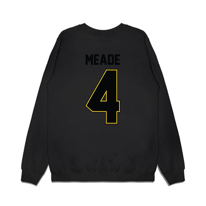 PLU - NCAA Football : Connor Meade - Vintage Helmet Premium Crewneck Sweatshirt-1