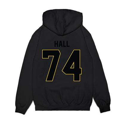 PLU - NCAA Football : Ethan Hall - Vintage Helmet Premium Hooded Sweatshirt-1