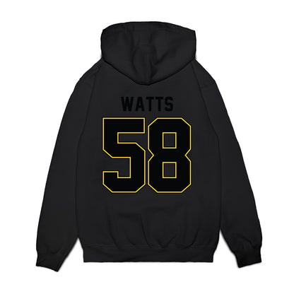 PLU - NCAA Football : Kaden Watts - Vintage Helmet Premium Hooded Sweatshirt-1