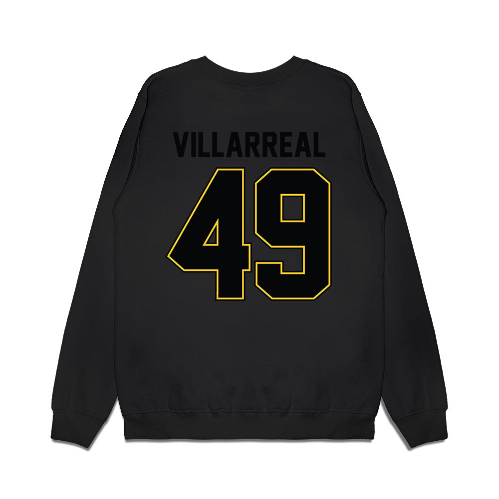 PLU - NCAA Football : Logan Villarreal - Vintage Helmet Premium Crewneck Sweatshirt-1