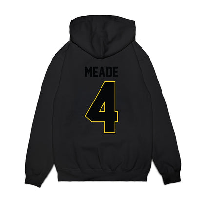 PLU - NCAA Football : Connor Meade - Vintage Helmet Premium Hooded Sweatshirt-1