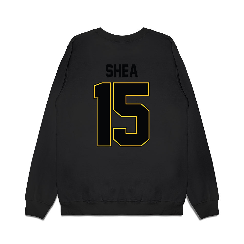 PLU - NCAA Football : Tyson Shea - Vintage Helmet Premium Crewneck Sweatshirt-1