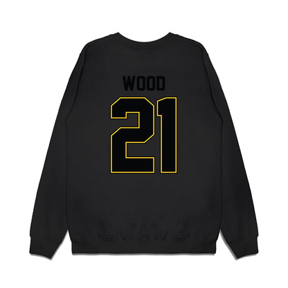 PLU - NCAA Football : Jake Wood - Vintage Helmet Premium Crewneck Sweatshirt-1