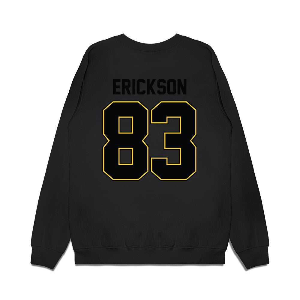 PLU - NCAA Football : Jack Erickson - Vintage Helmet Premium Crewneck Sweatshirt-1