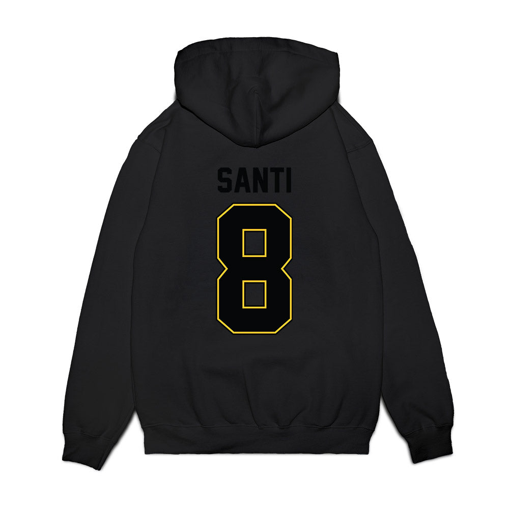 PLU - NCAA Football : Preston Santi - Vintage Helmet Premium Hooded Sweatshirt-1