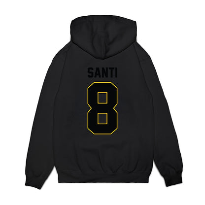 PLU - NCAA Football : Preston Santi - Vintage Helmet Premium Hooded Sweatshirt-1