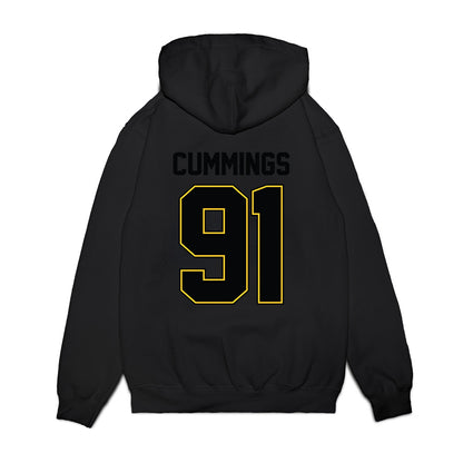 PLU - NCAA Football : Calvin Cummings - Vintage Helmet Premium Hooded Sweatshirt-1