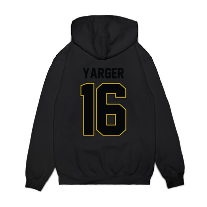 PLU - NCAA Football : Tyler Yarger - Vintage Helmet Premium Hooded Sweatshirt-1