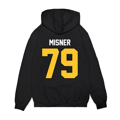 Ferris State - NCAA Football : Mike Misner - Vintage Helmet Premium Hooded Sweatshirt-1