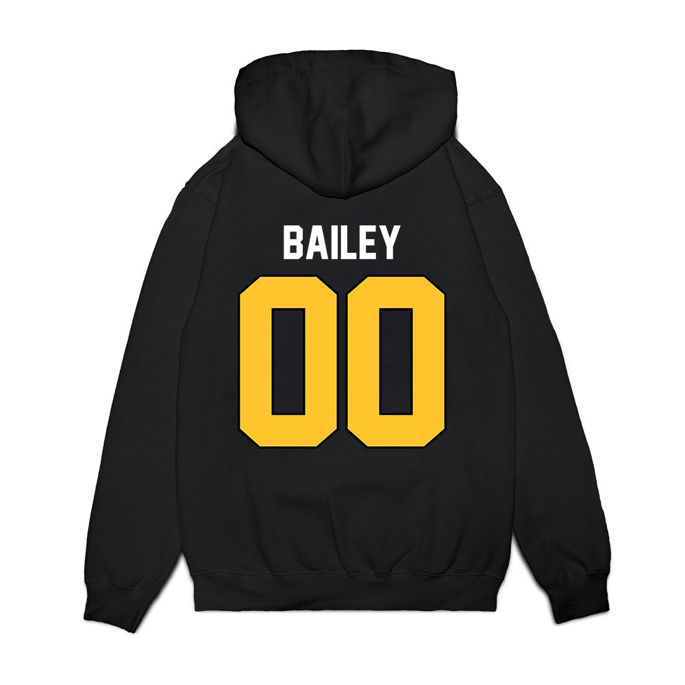 Ferris State - NCAA Football : Colby Bailey - Vintage Helmet Premium Hooded Sweatshirt-1