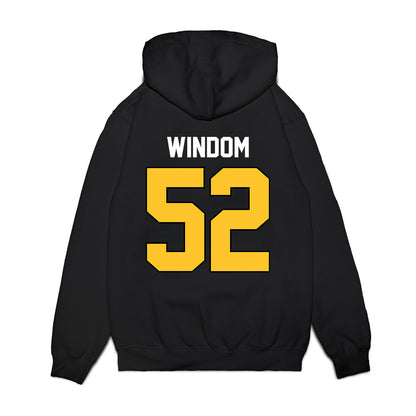 Ferris State - NCAA Football : Jarvis Windom - Vintage Helmet Premium Hooded Sweatshirt-1