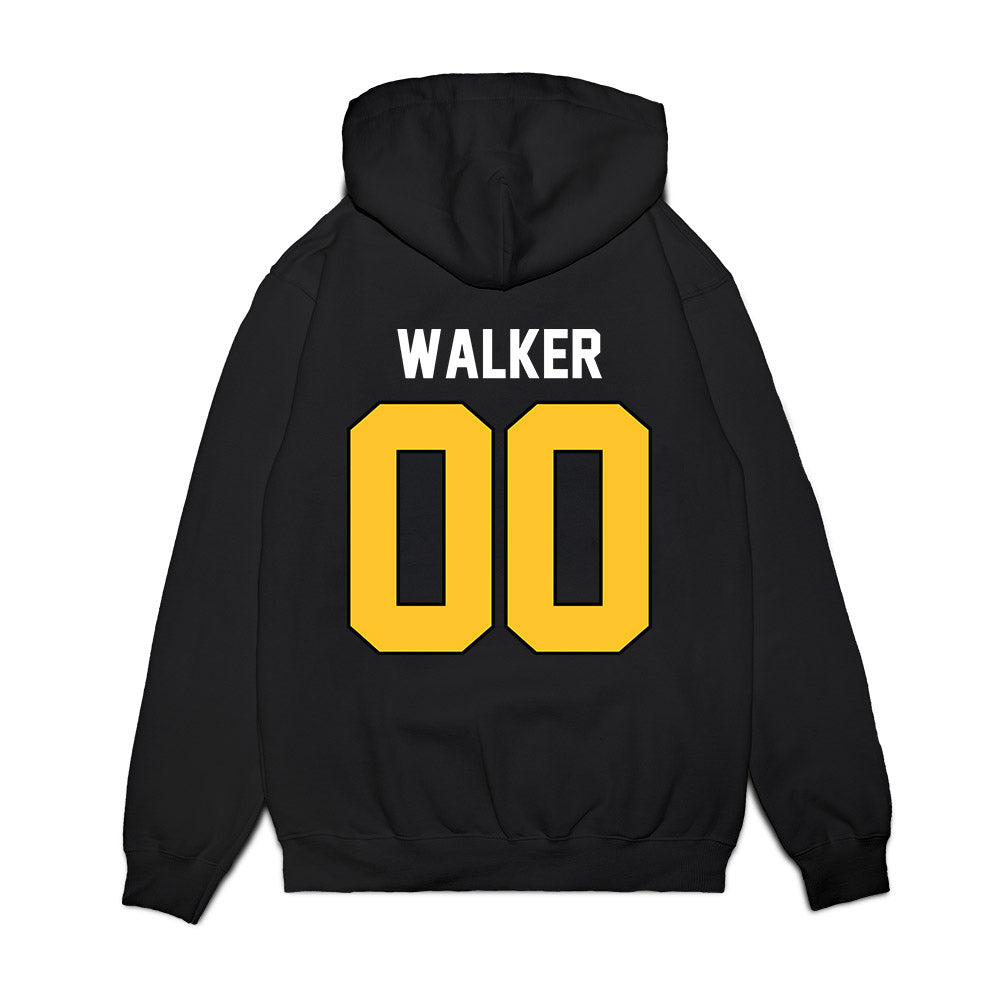 Ferris State - NCAA Football : Jeremiah Walker - Vintage Helmet Premium Hooded Sweatshirt-1