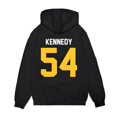 Ferris State - NCAA Football : Jshawn Kennedy - Vintage Helmet Premium Hooded Sweatshirt-1