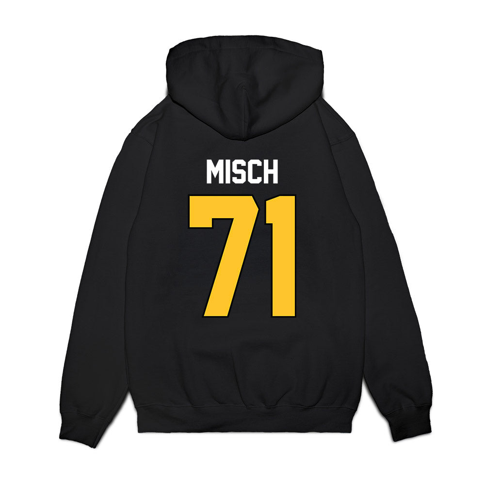 Ferris State - NCAA Football : Matthew Misch - Vintage Helmet Premium Hooded Sweatshirt-1