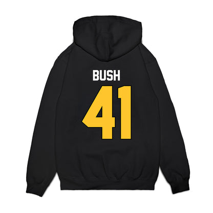 Ferris State - NCAA Football : Michael Bush - Vintage Helmet Premium Hooded Sweatshirt-1