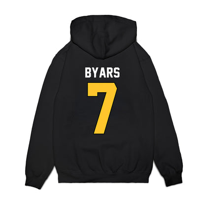 Ferris State - NCAA Football : Zay Byars - Vintage Helmet Premium Hooded Sweatshirt-1