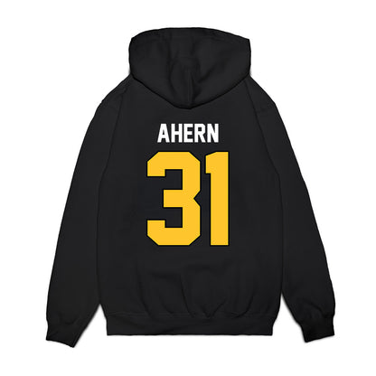 Ferris State - NCAA Football : Ryan Ahern - Vintage Helmet Premium Hooded Sweatshirt-1