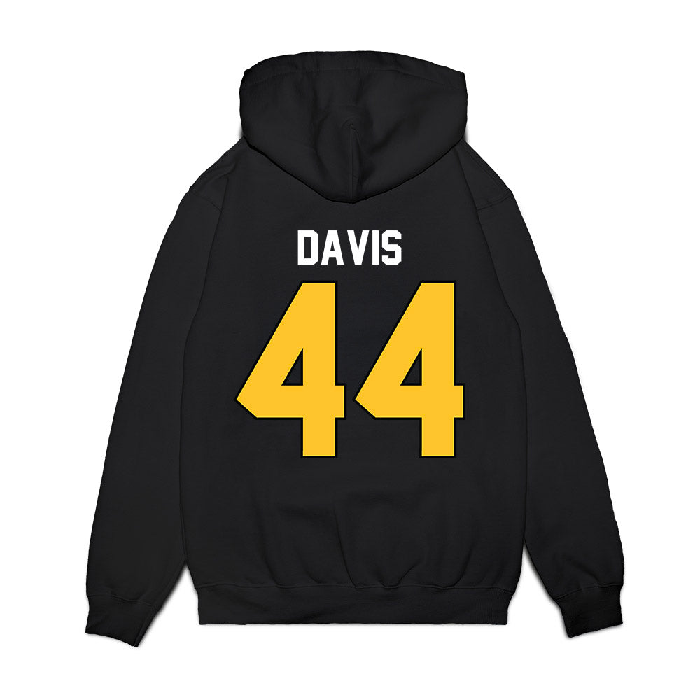 Ferris State - NCAA Football : Kailib Davis - Vintage Helmet Premium Hooded Sweatshirt-1
