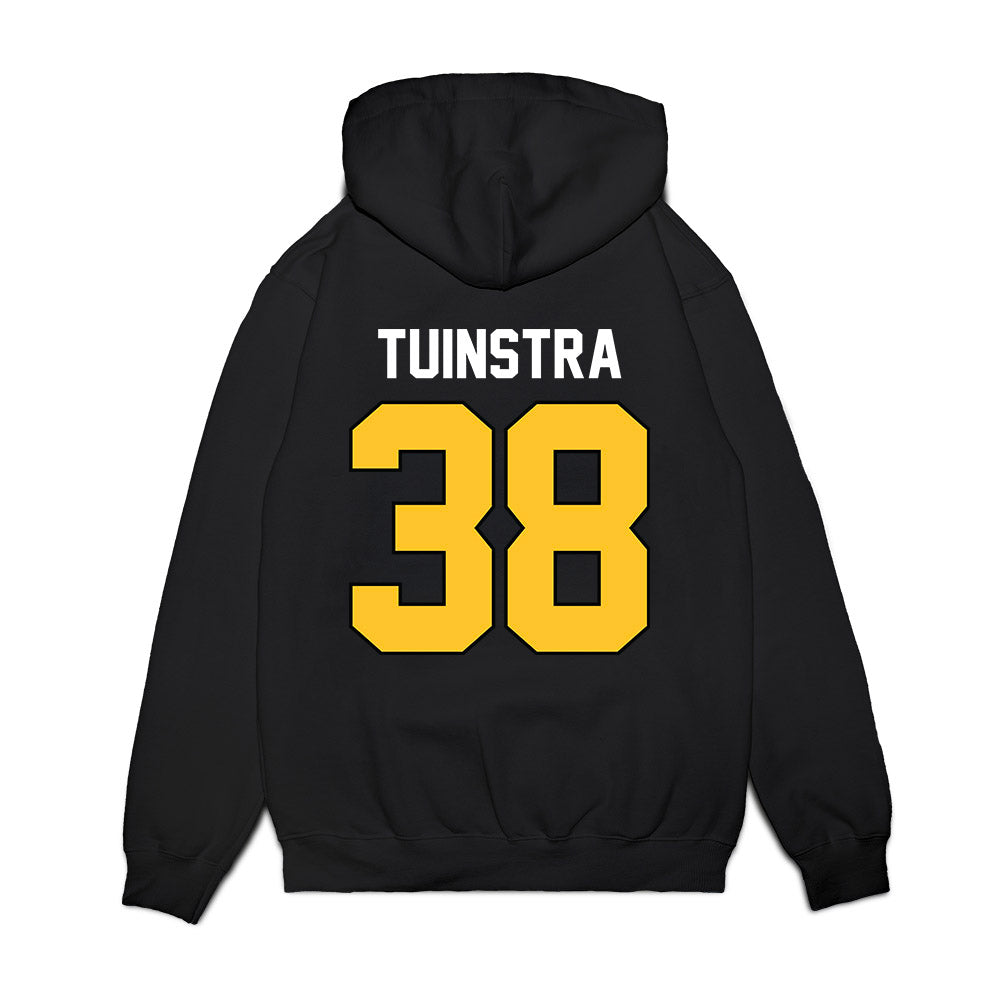 Ferris State - NCAA Football : Levi Tuinstra - Vintage Helmet Premium Hooded Sweatshirt-1