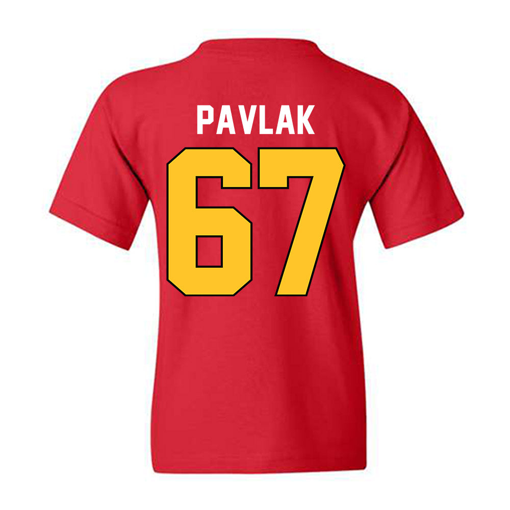 Ferris State - NCAA Football : Avery Pavlak - Vintage Helmet Youth T-Shirt-1
