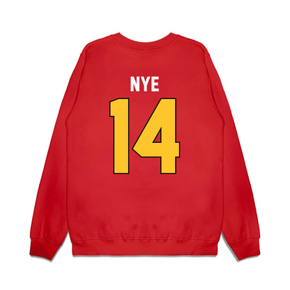 Ferris State - NCAA Football : Cooper Nye - Vintage Helmet Premium Crewneck Sweatshirt-1