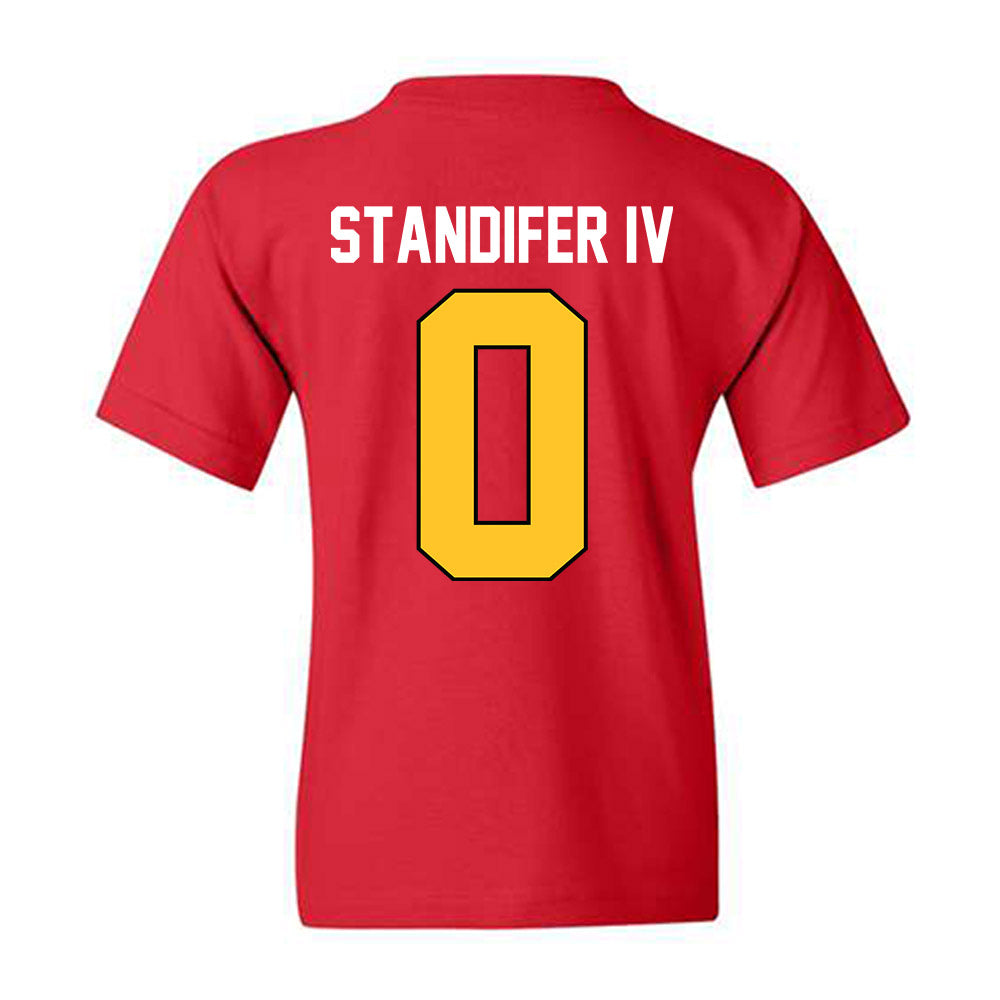 Ferris State - NCAA Football : Milton Standifer IV - Vintage Helmet Youth T-Shirt-1
