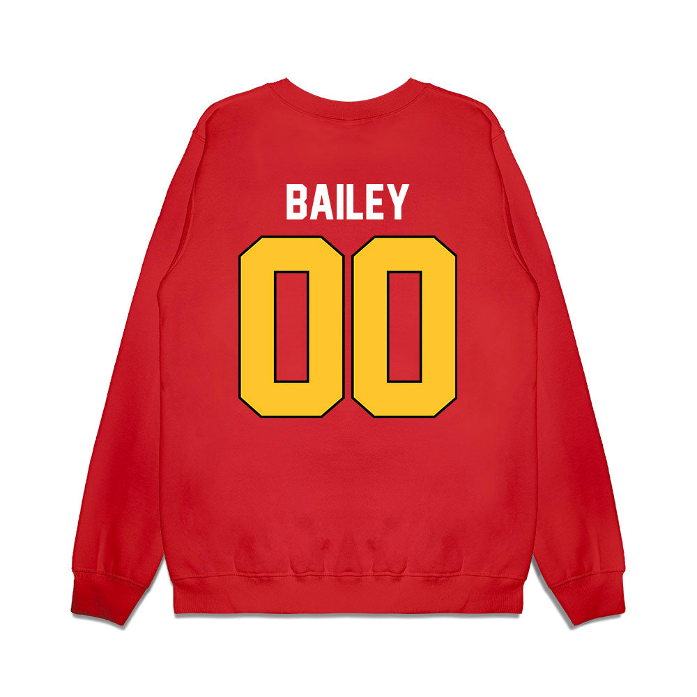 Ferris State - NCAA Football : Colby Bailey - Vintage Helmet Premium Crewneck Sweatshirt-1