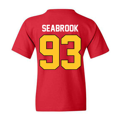 Ferris State - NCAA Football : Erick Seabrook - Vintage Helmet Youth T-Shirt-1