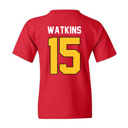 Ferris State - NCAA Football : Jerlaius Watkins - Vintage Helmet Youth T-Shirt-1