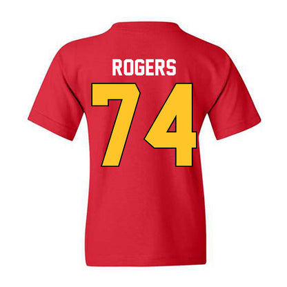 Ferris State - NCAA Football : Rashawn Rogers - Vintage Helmet Youth T-Shirt-1