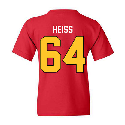 Ferris State - NCAA Football : Cam Heiss - Vintage Helmet Youth T-Shirt-1