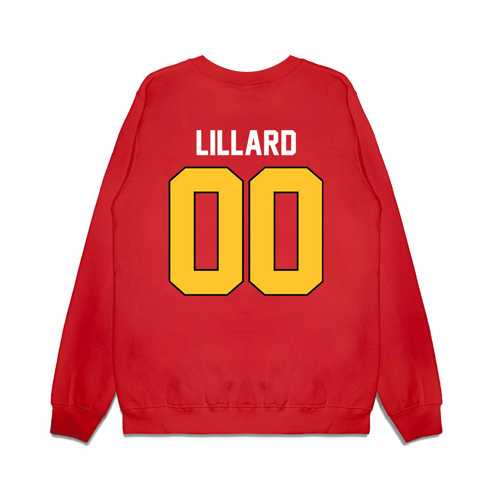Ferris State - NCAA Football : Devin Lillard - Vintage Helmet Premium Crewneck Sweatshirt-1