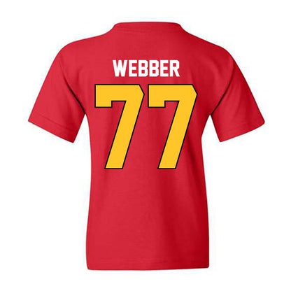 Ferris State - NCAA Football : Tyrone Webber - Vintage Helmet Youth T-Shirt-1