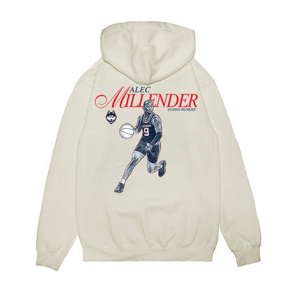 UConn - NCAA Men's Basketball : Alec Millender - Legacy Premium Hooded Sweatshirt-1