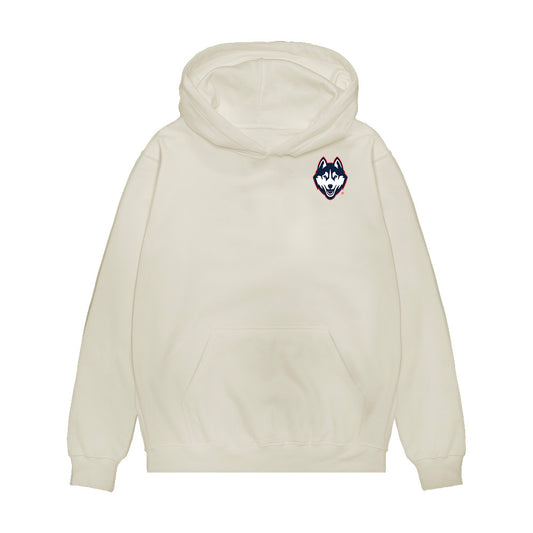 UConn - NCAA Men's Basketball : Braylon Mullins - Legacy Premium Hooded Sweatshirt-0