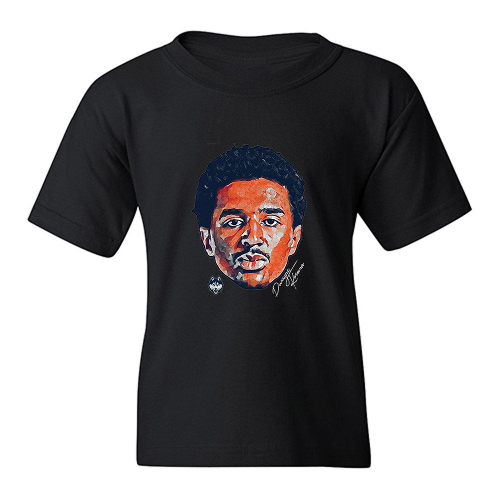 UConn - NCAA Men's Basketball : Dwayne Koroma - Game Face Youth T-Shirt-0