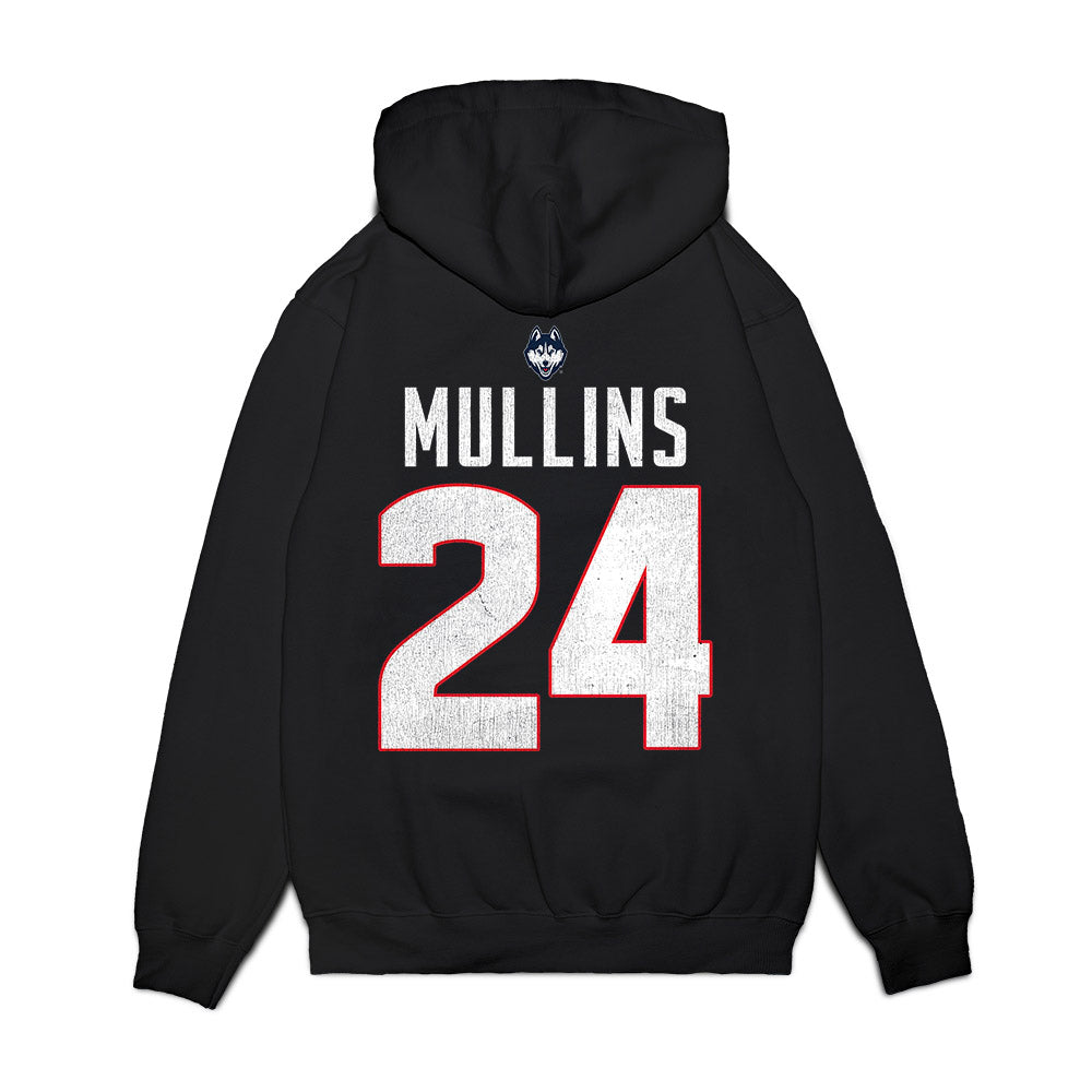 UConn - NCAA Men's Basketball : Braylon Mullins - Graphic Tee Premium Hooded Sweatshirt-1
