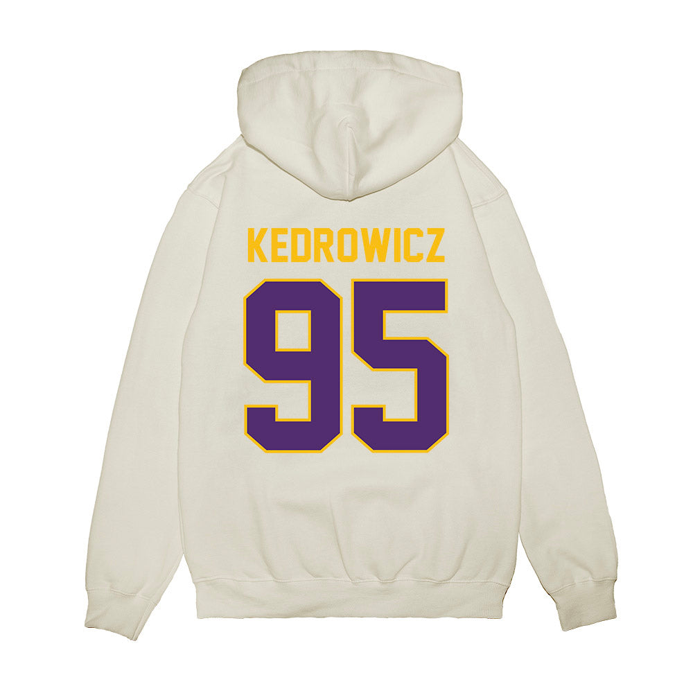 Minn. St. - NCAA Football : Robby Kedrowicz - Vintage Helmet Premium Hooded Sweatshirt-1